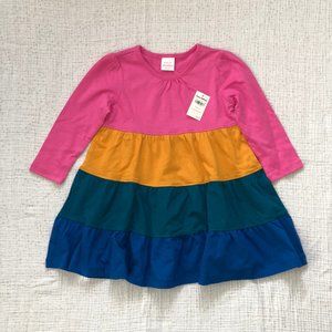 Hanna Andersson Twirl Colorblock Dress